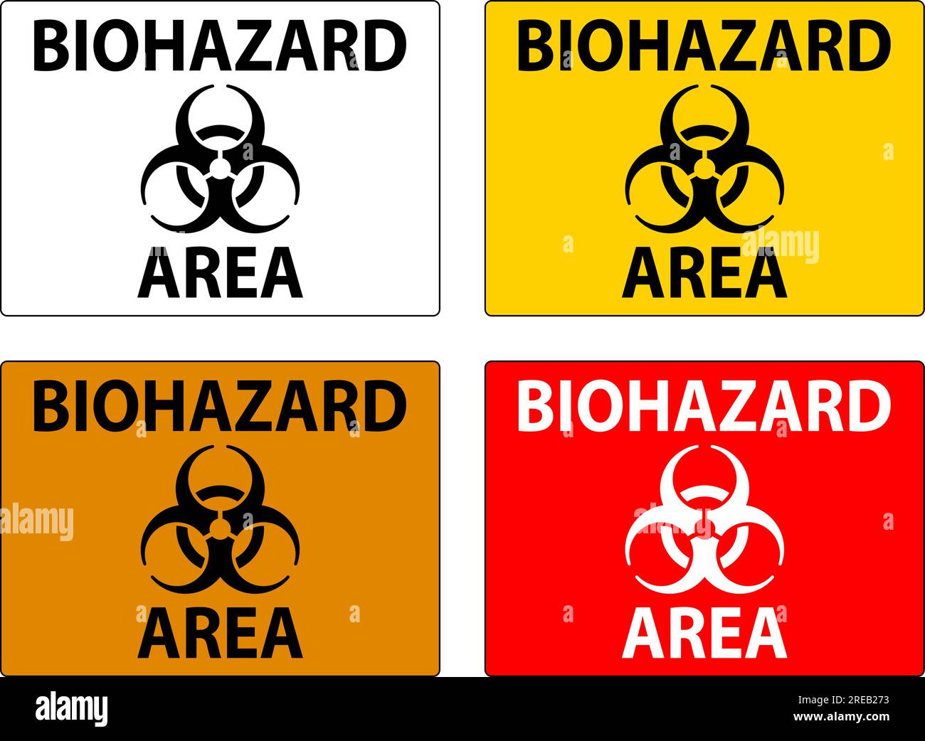 Biohazard Sign, Biohazard Area Stock Vector Image & Art Alamy