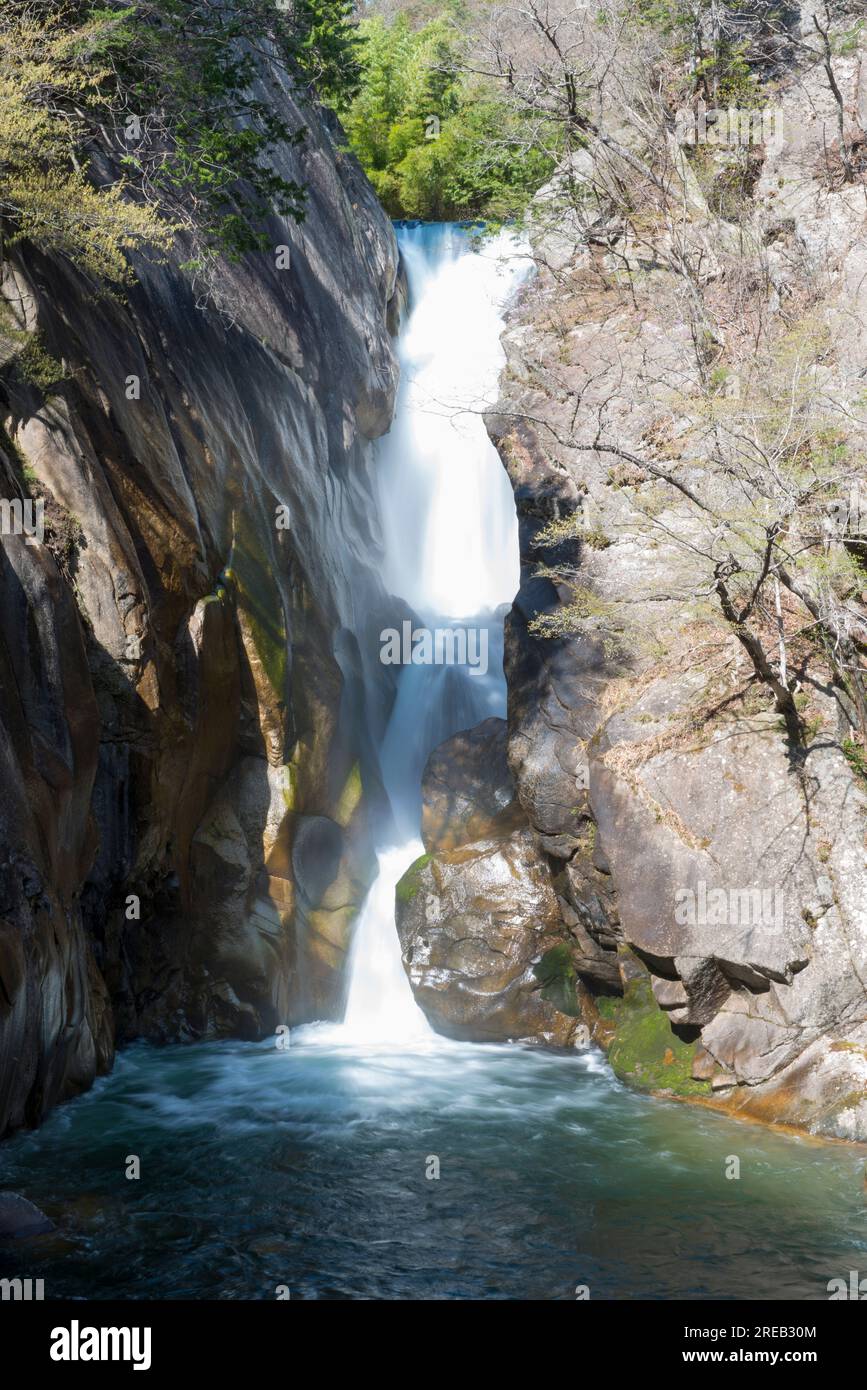 Shosenkyo Gorge Stock Photo