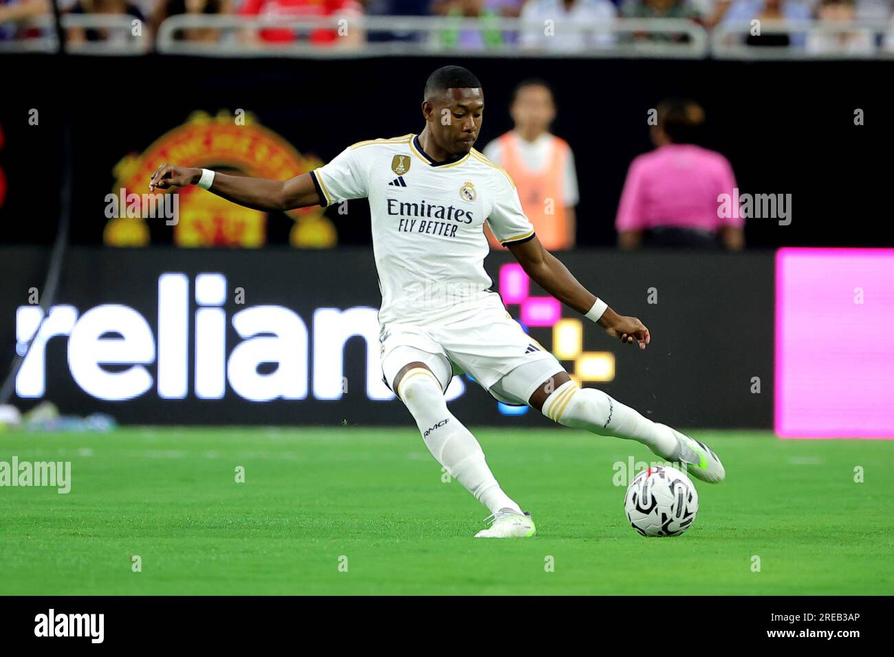 Houston, Texas, USA. 26th July, 2023. Real Madrid CF defender David ...