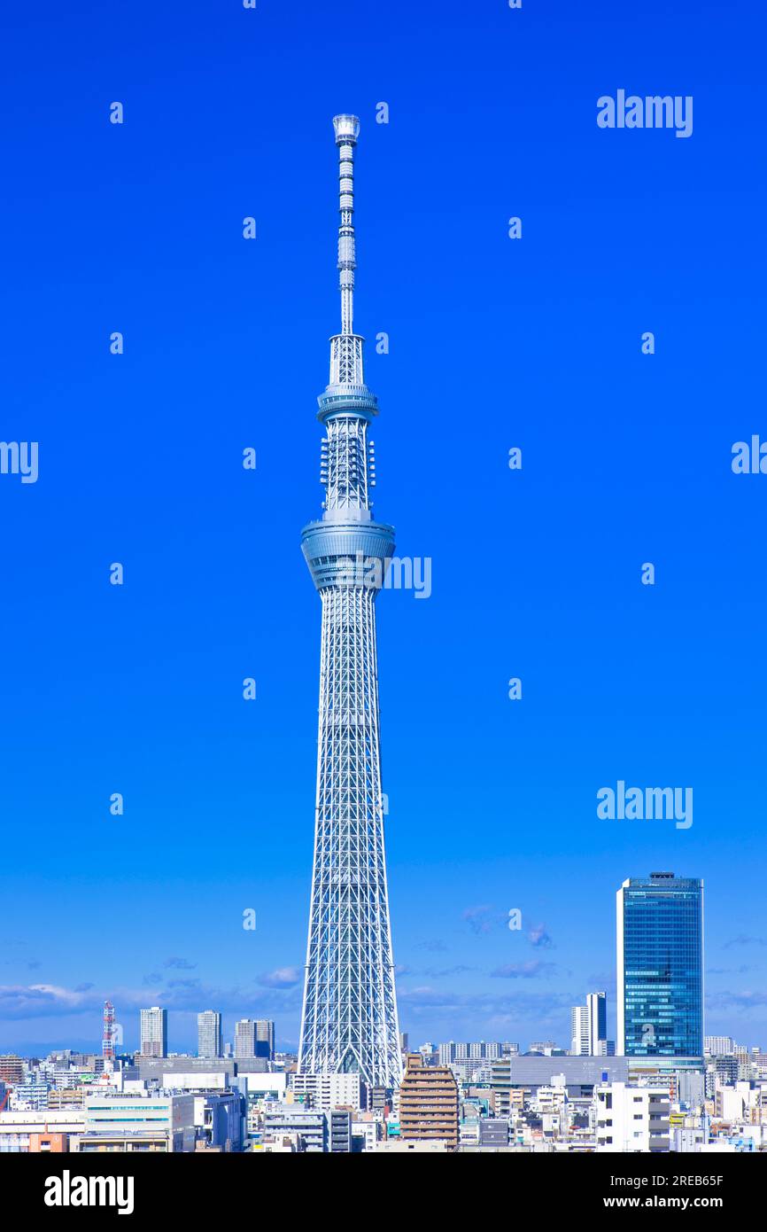 Tokyo Sky Tree Stock Photo