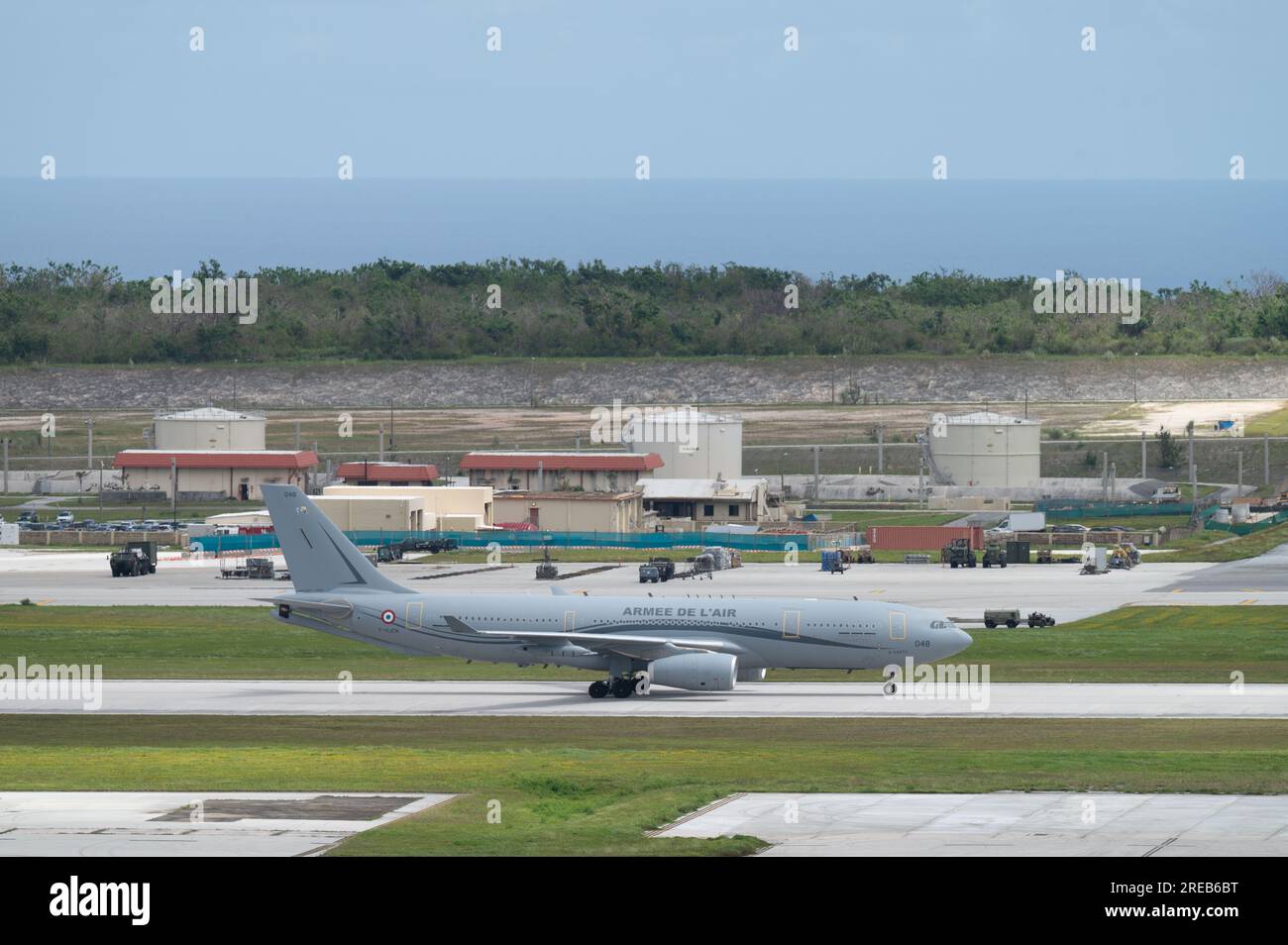 on Andersen Air Force Base, Guam July 19, 2023. (U.S. Air Force photo