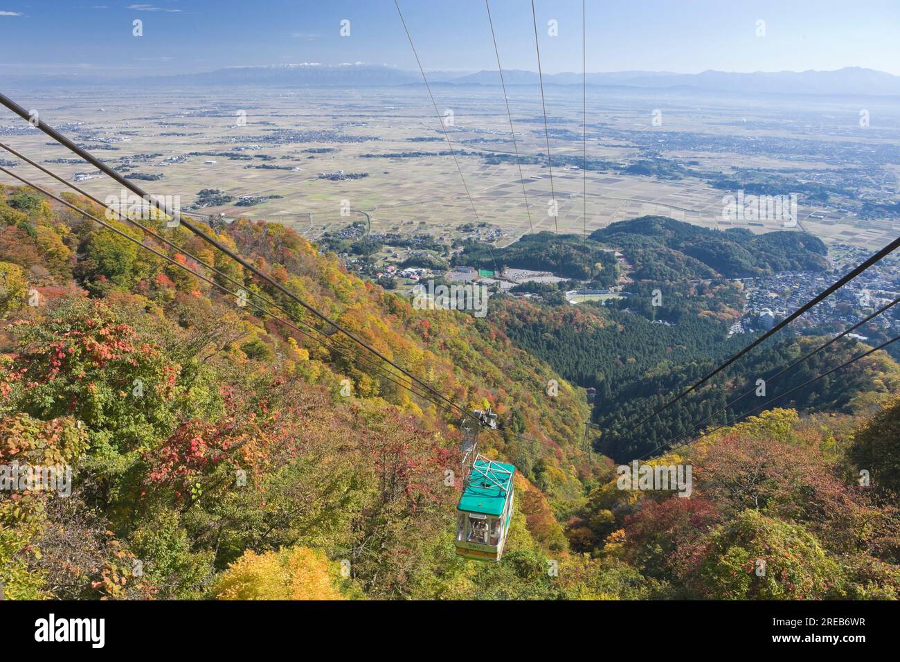 Mt. Yahiko Ropeway Stock Photo - Alamy