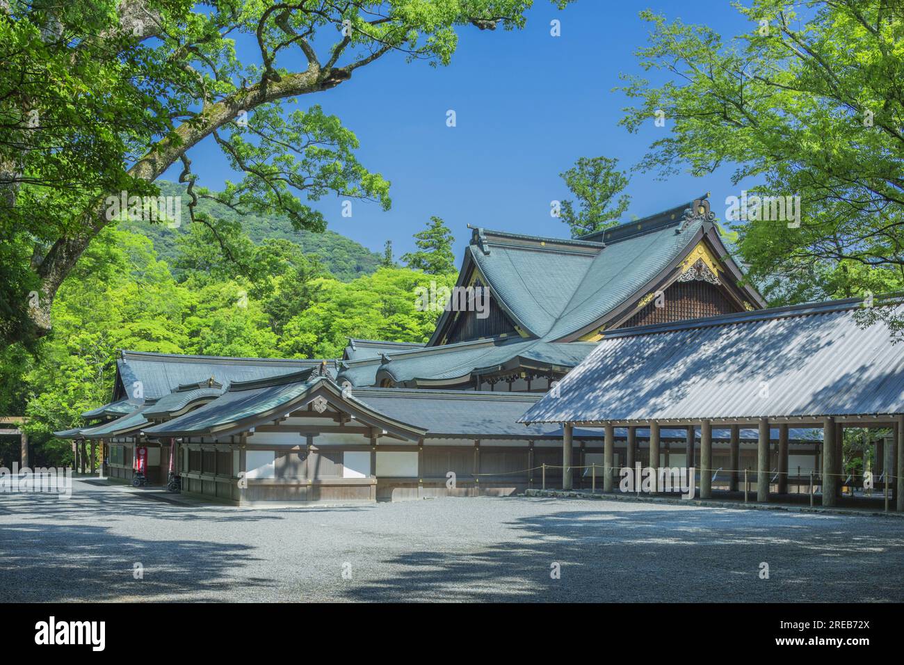 Ise Jingu Shrine Stock Photo