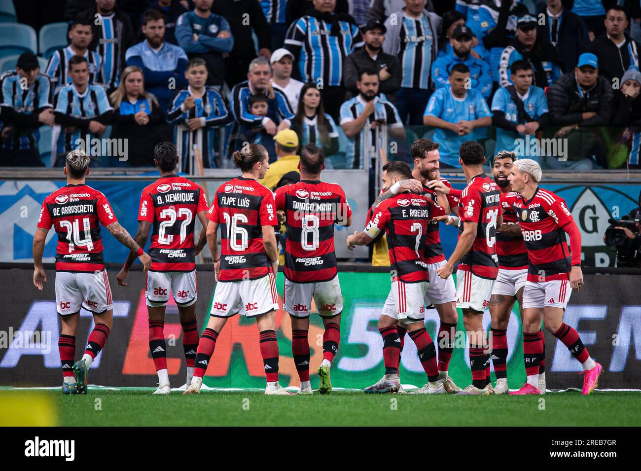 Porto Alegre, Brazil. 26th July, 2023. Arena do Gremio Thiago Maia