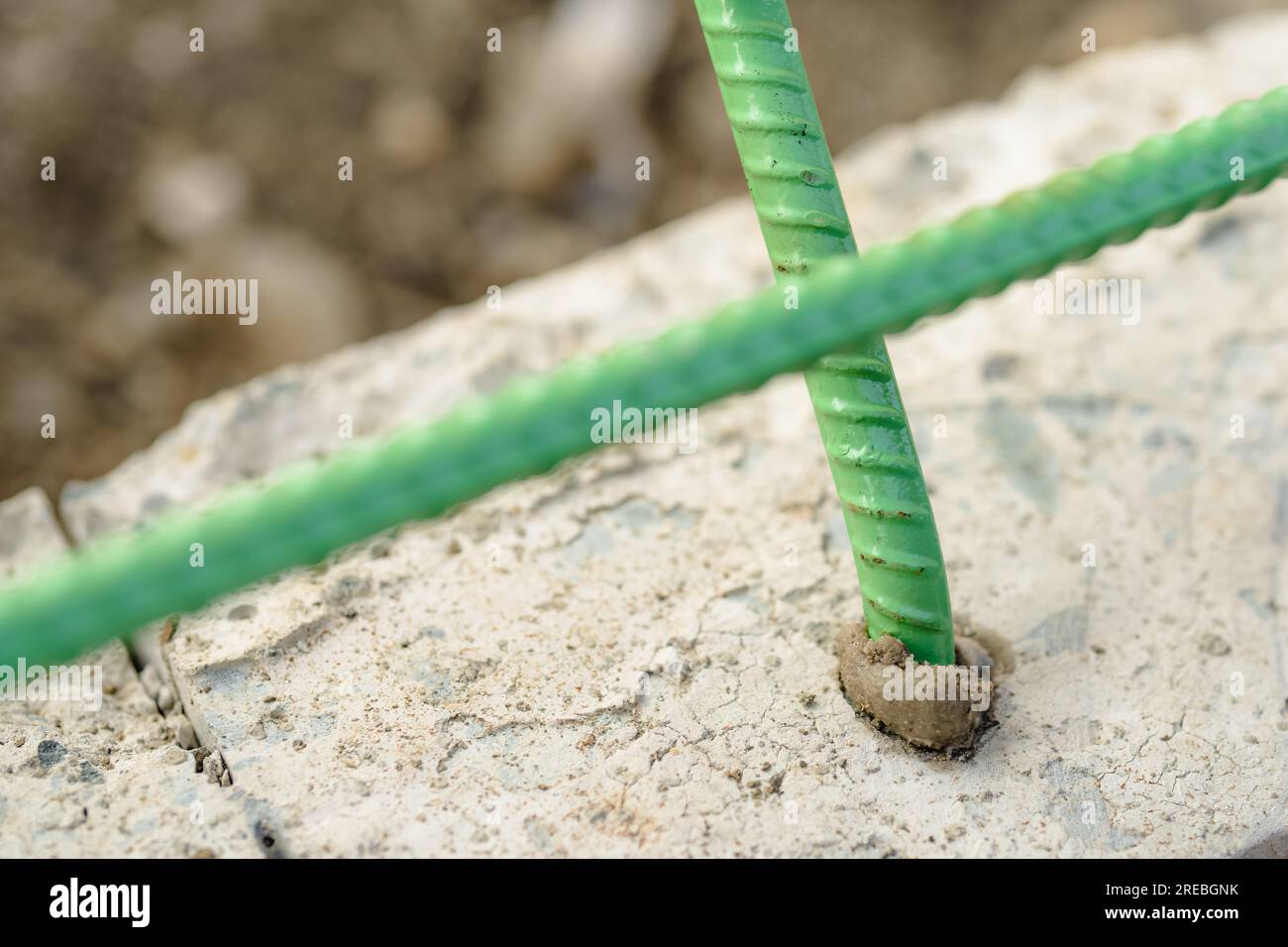 Epoxy Coated Rebar Is Used In Concrete Subjected To