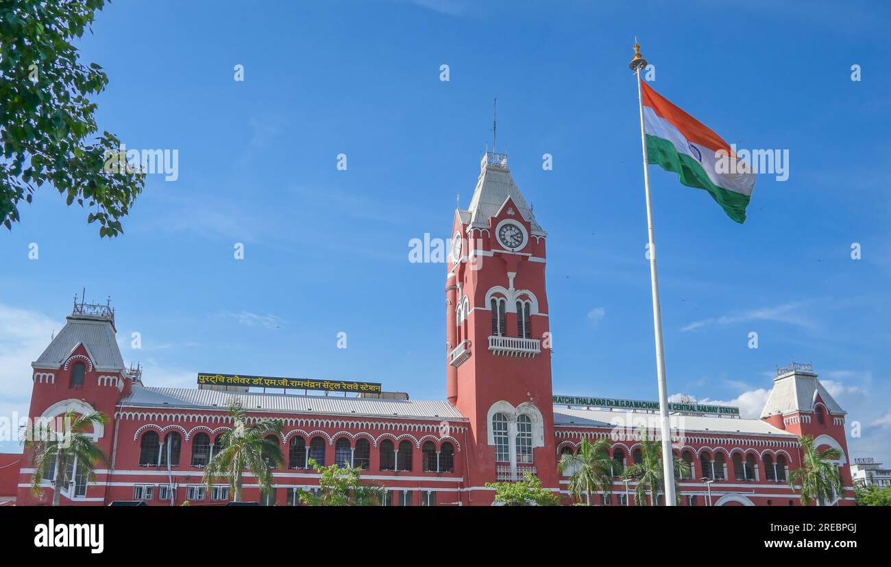 Chennai Central railway station, Main railway terminus in the city of