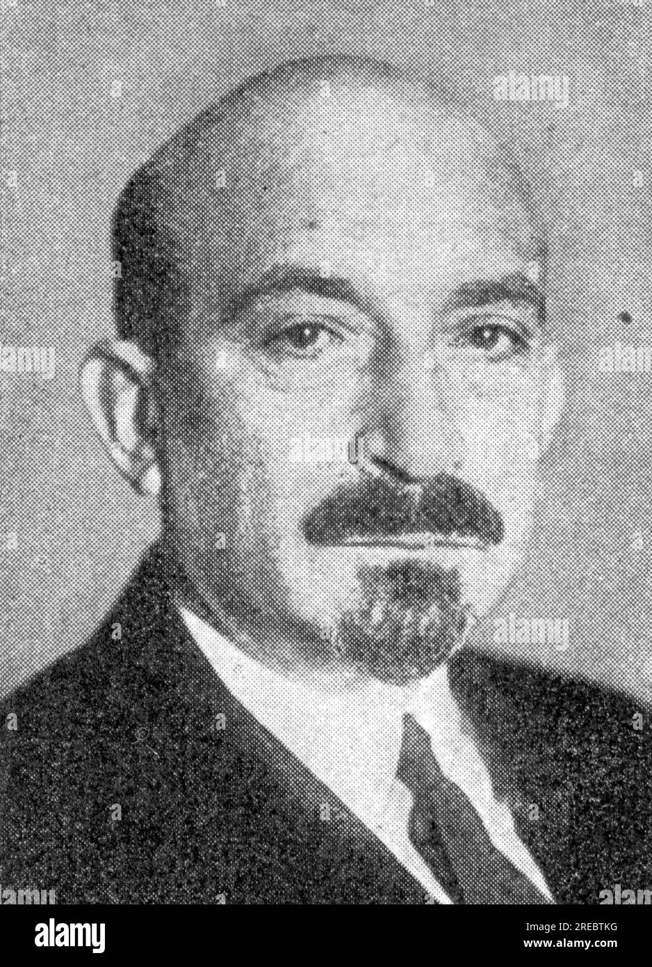 Weizmann, Chaim, 27.11.1874 - 9.11.1952, Israeli politician, 1940s, ADDITIONAL-RIGHTS-CLEARANCE-INFO-NOT-AVAILABLE Stock Photo