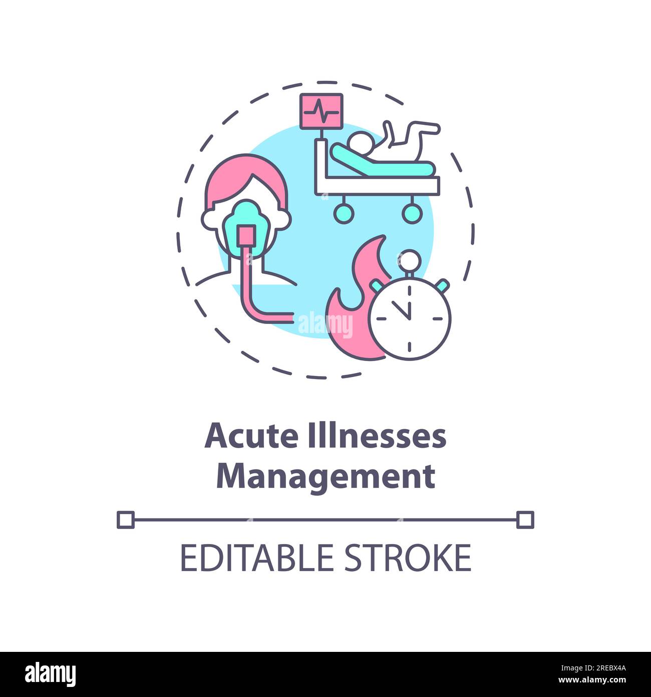 Acute Illnesses Management Concept Icon Stock Vector Image Art Alamy acute-illnesses-management-concept-icon-stock-vector-image-art-alamy