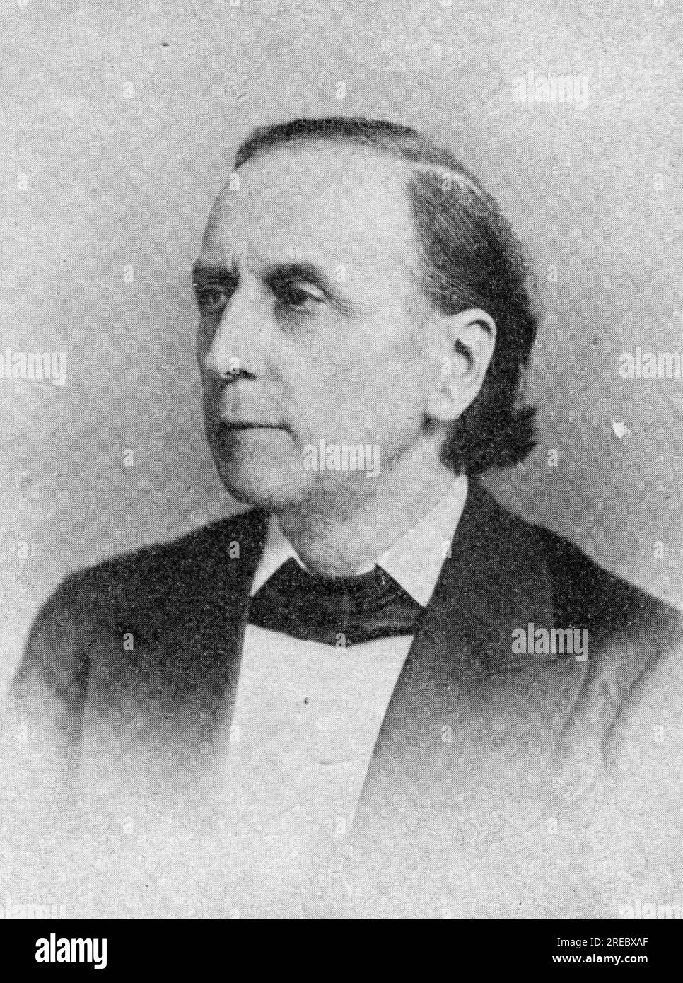 Vahlen, Johannes, 27.9.1830 - 30.11.1911, German classical philologist, print based on photograph, ADDITIONAL-RIGHTS-CLEARANCE-INFO-NOT-AVAILABLE Stock Photo