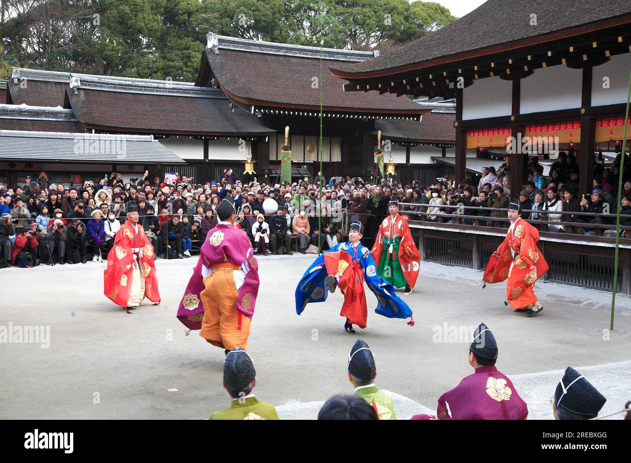 People at shimogamo shrine hi-res stock photography and images - Alamy