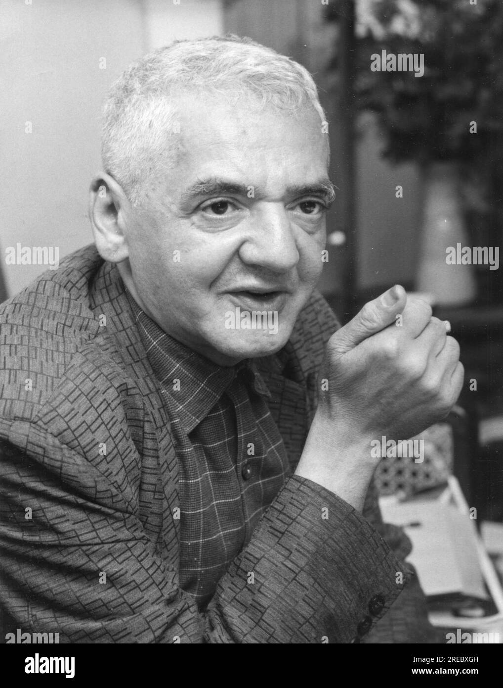 Weegee (Arthur Fellig), 12.6.1899 - 25.12.1968, American photographer, 1950s, ADDITIONAL-RIGHTS-CLEARANCE-INFO-NOT-AVAILABLE Stock Photo