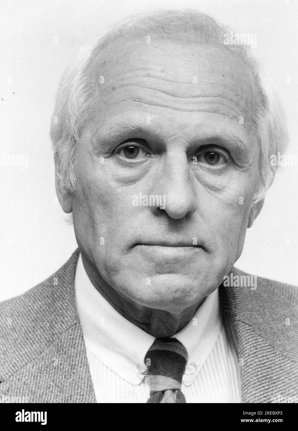Weiss, Carl, 28.9.1925 - April 2018, German journalist, March 1984, ADDITIONAL-RIGHTS-CLEARANCE-INFO-NOT-AVAILABLE Stock Photo