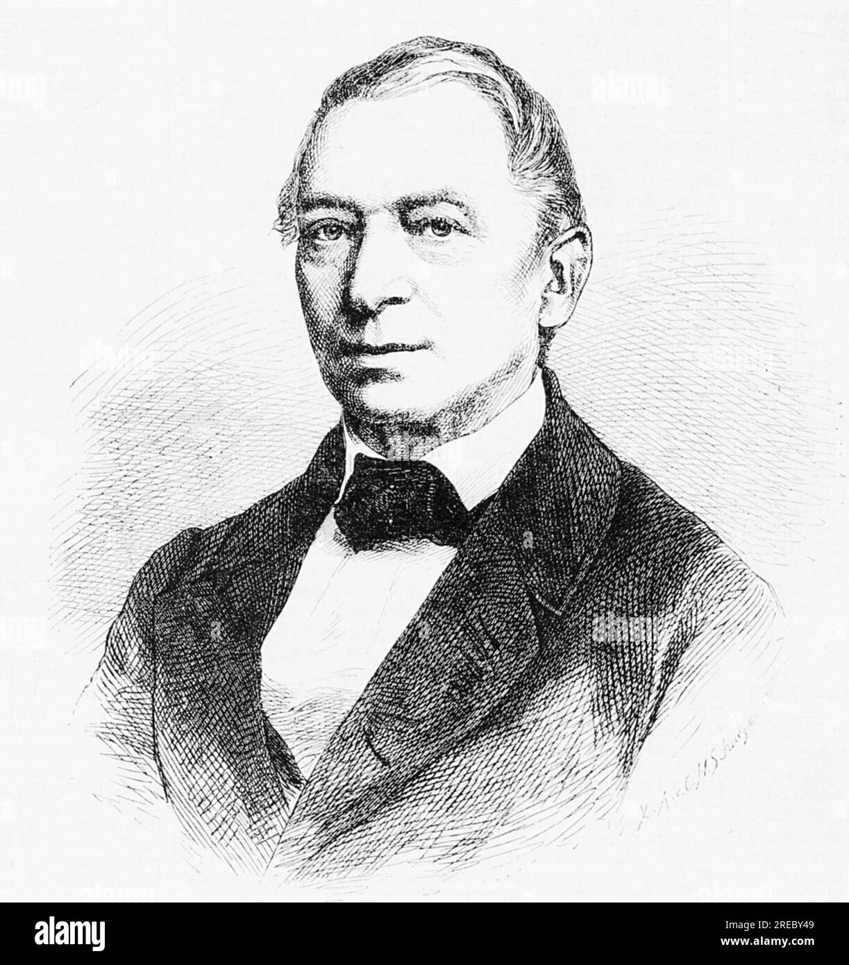 Weckherlin, August von, 8.3.1794 - 18.12.1868, German agronomist and domain administrator, ADDITIONAL-RIGHTS-CLEARANCE-INFO-NOT-AVAILABLE Stock Photo