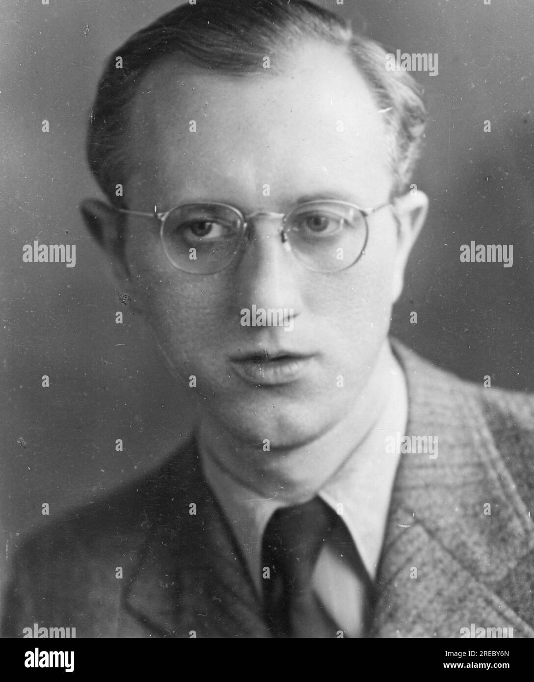 Watzinger, Carl Hans, 7.9.1908 - 27.9.1994, Austrian writer and newsman, 1942, ADDITIONAL-RIGHTS-CLEARANCE-INFO-NOT-AVAILABLE Stock Photo