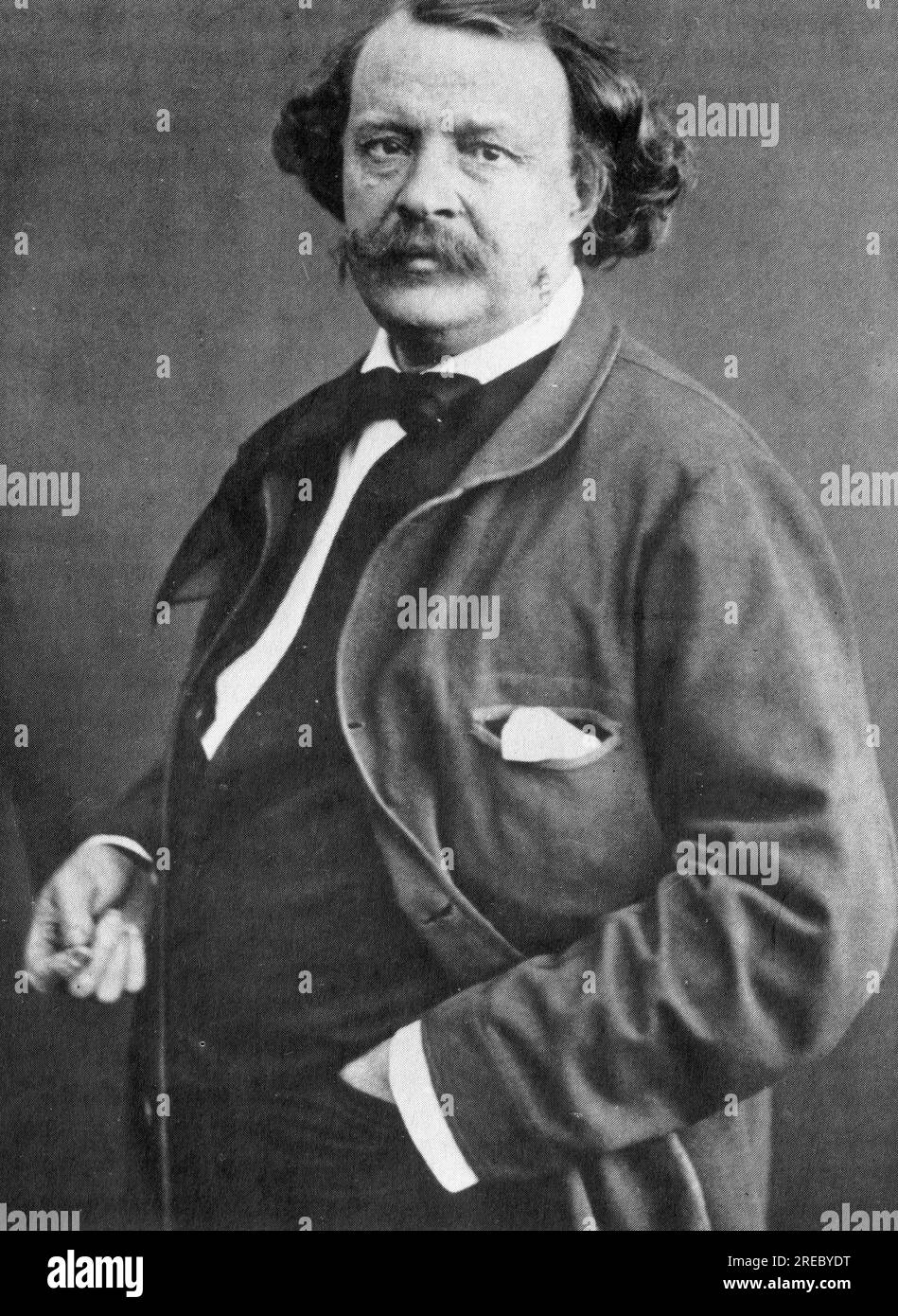 Tournachon, Gaspard-Felix 'Nadar', 6.4.1820 - 21.3.1910, French photographer, circa 1860, ADDITIONAL-RIGHTS-CLEARANCE-INFO-NOT-AVAILABLE Stock Photo