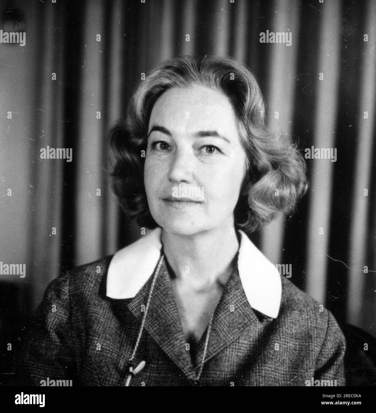 Weigt, Erika, German businesswoman (model school), circa 1970 ...