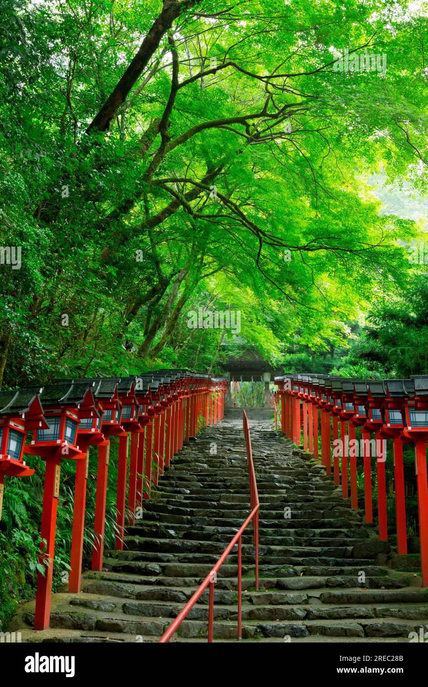 Kibune Shrine Stock Photo