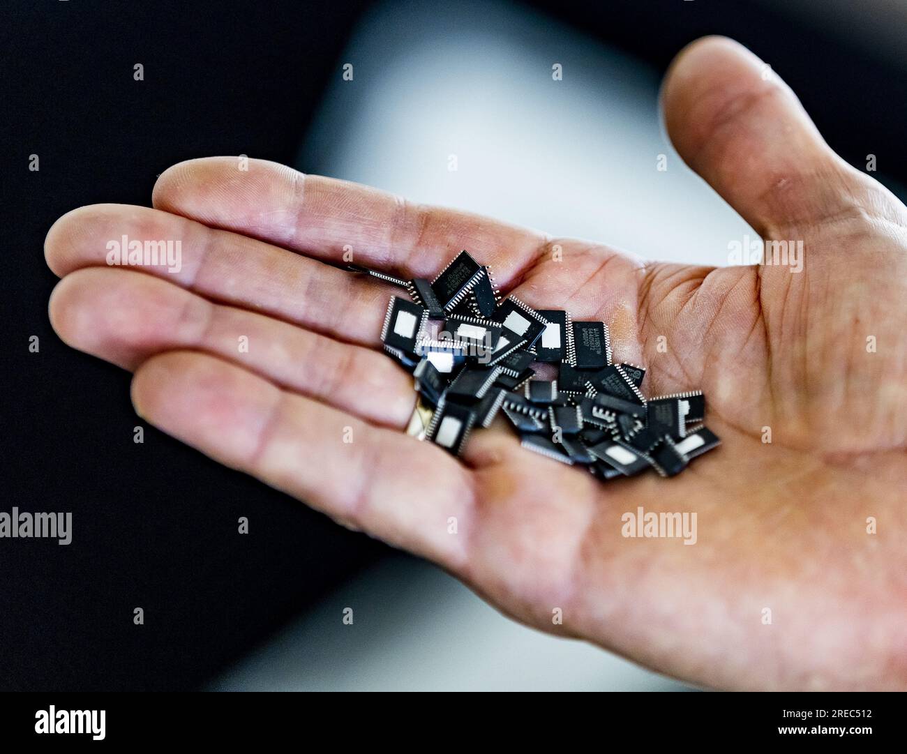 NIJMEGEN Chips at chip producer NXP. The company makes chips for