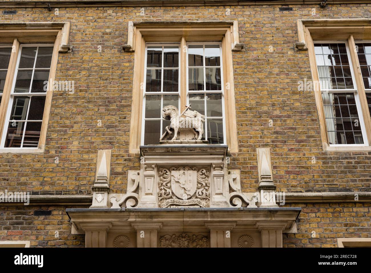 Plowden Buildings in Middle Temple Lane, London, UK Stock Photo
