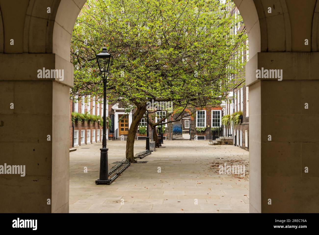 Pump Court, Temple, Inns of Court, London, UK Stock Photo