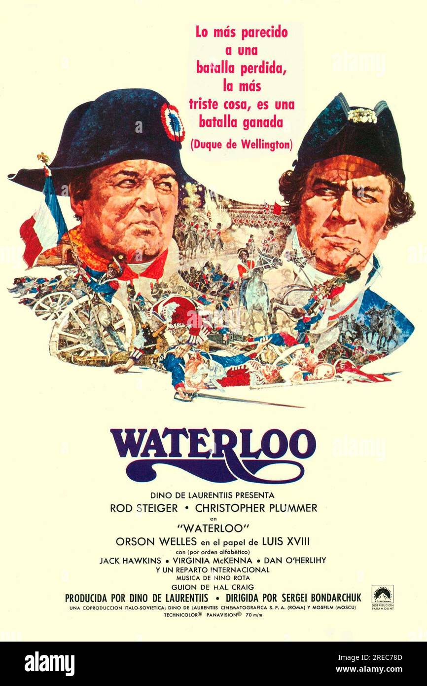 WATERLOO (1970), directed by SERGEI BONDARCHUK. Credit: COLUMBIA PICTURES / Album Stock Photo