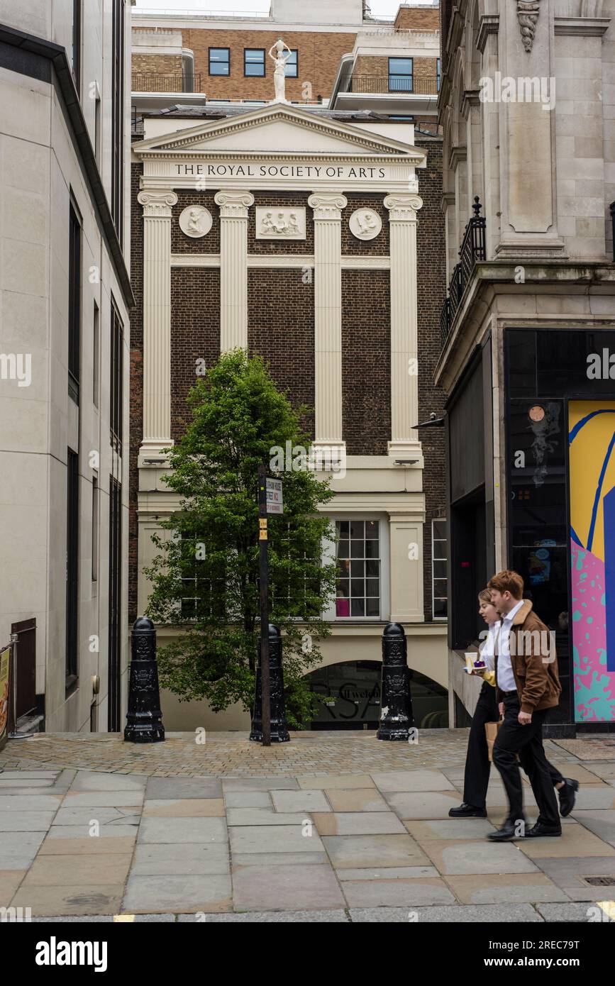 The Royal Society of Arts, London, UK Stock Photo