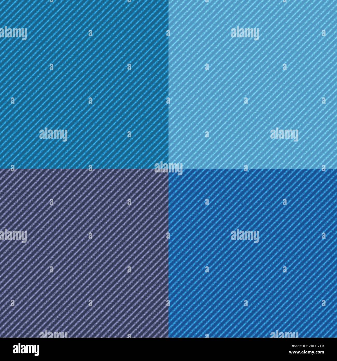 blue denim textures in set seamless pattern Stock Vector