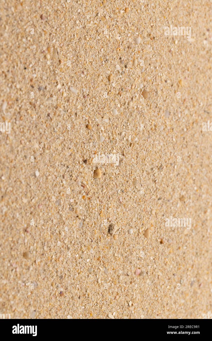 Close up of sand grains and copy space background Stock Photo - Alamy