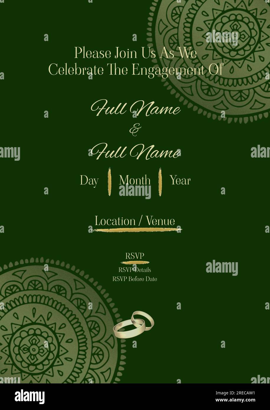 Indian engagement on sale invitation card maker