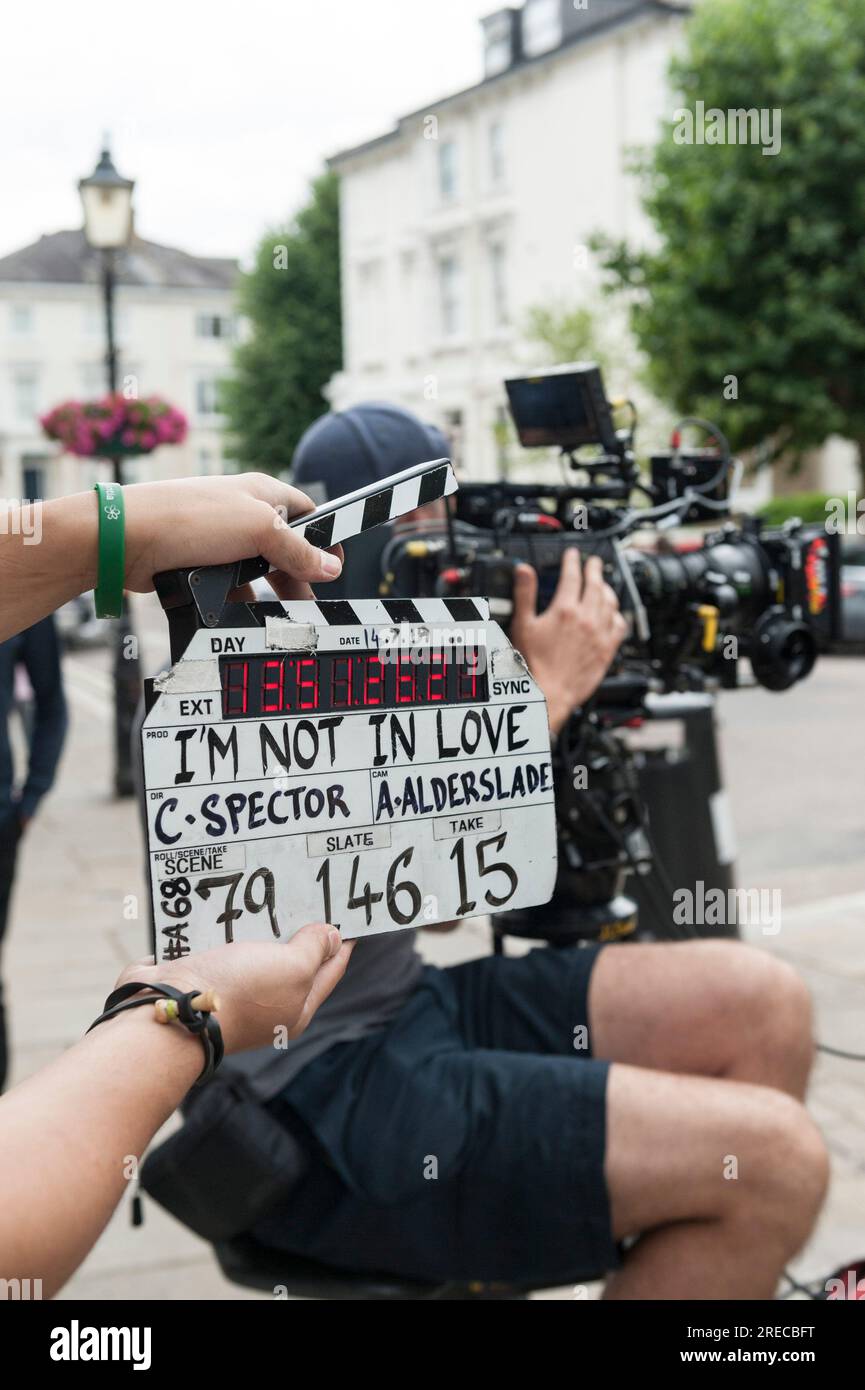 Film production assistant hi-res stock photography and images - Alamy