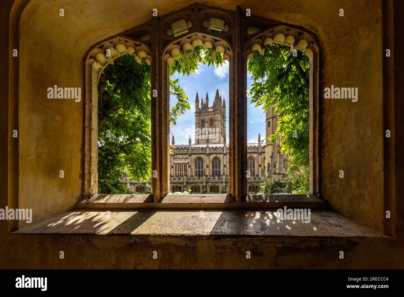 Magdalen College, Oxford University, Oxford, Oxfordshire, England, UK Stock Photo