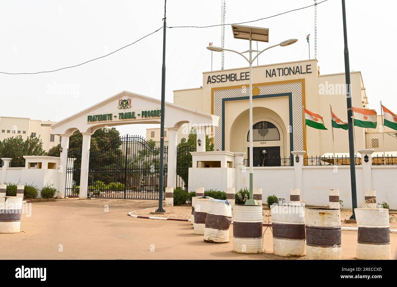 NIGER, Niamey, national assembly / Nationalversammlung Stock Photo