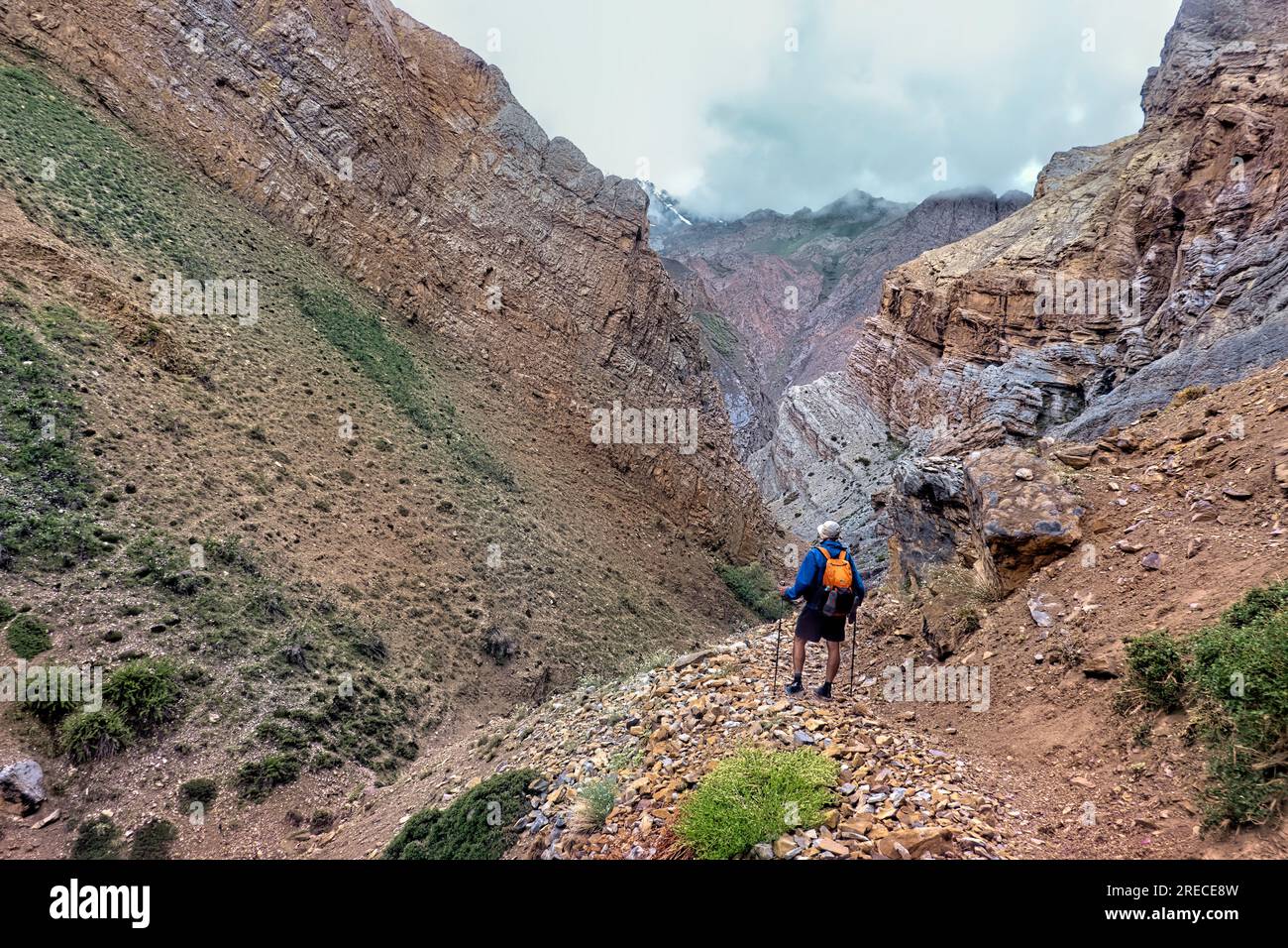 Trekking to Lingshed Sumdo, Zanskar, Ladakh, India Stock Photo - Alamy