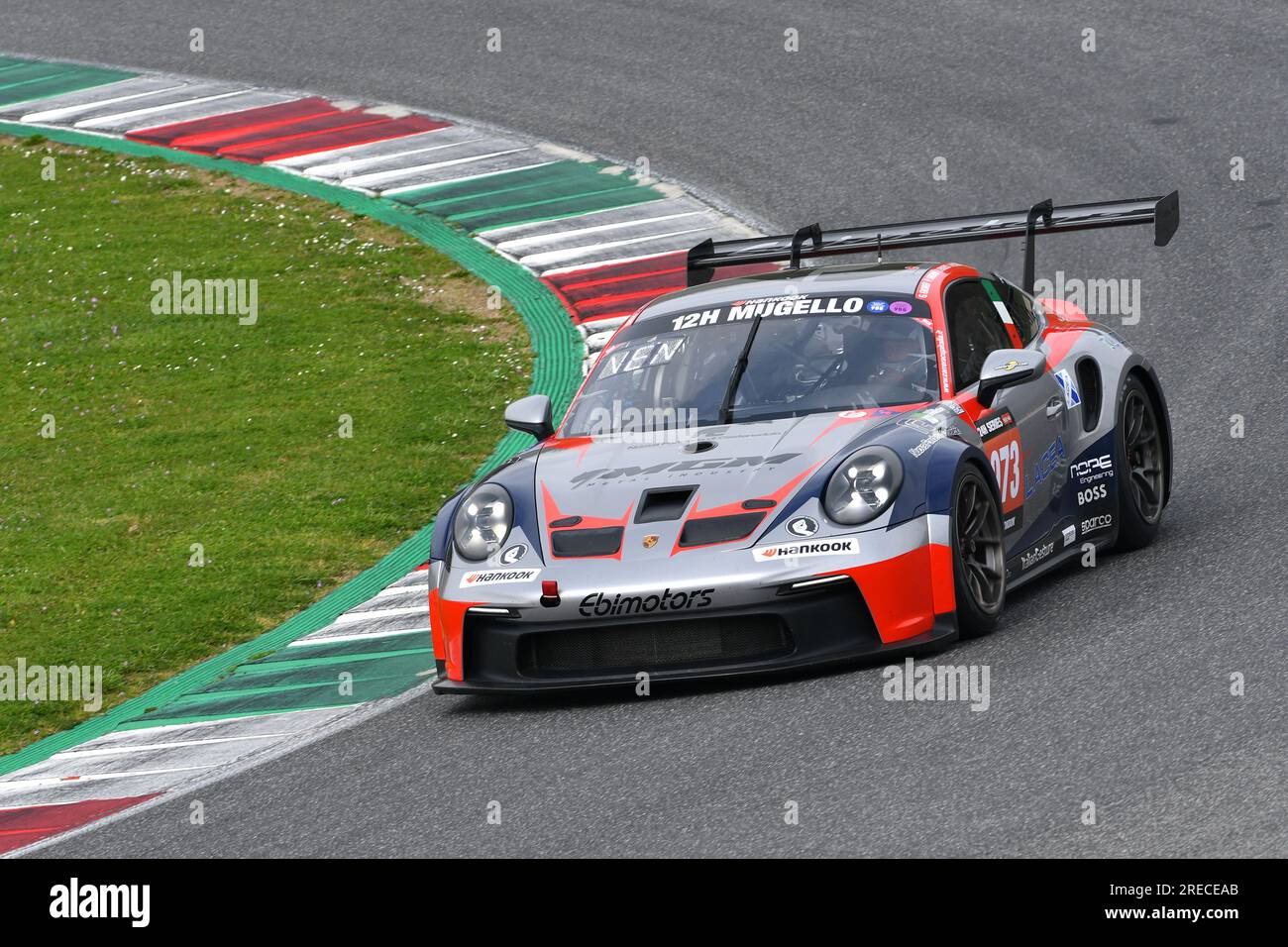 Scarperia 23 March 2023 Porsche 911 GT3 Cup 992 of Team