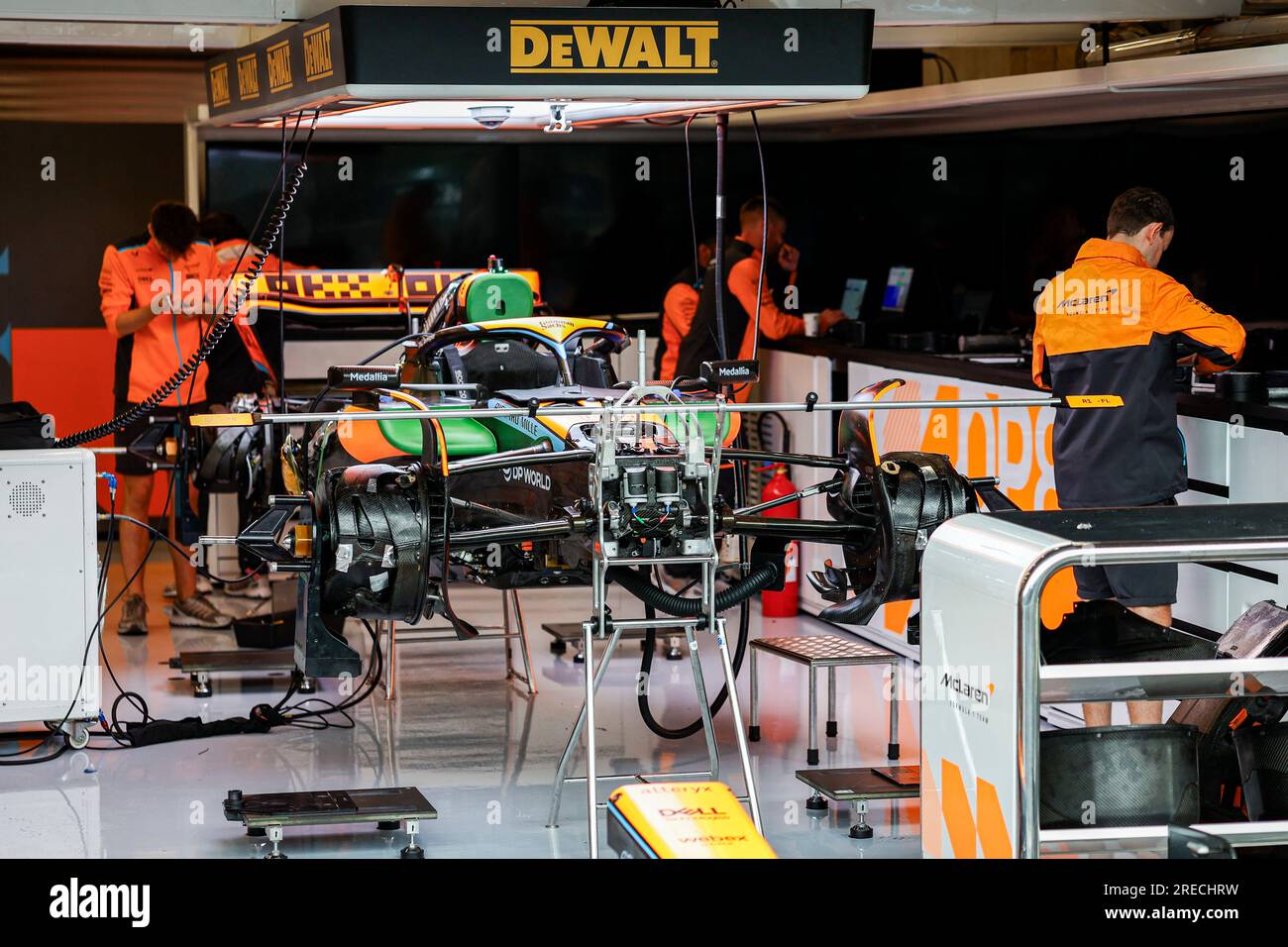 Francorchamps, Belgique. 27th July, 2023. McLaren F1 Team MCL36 ...