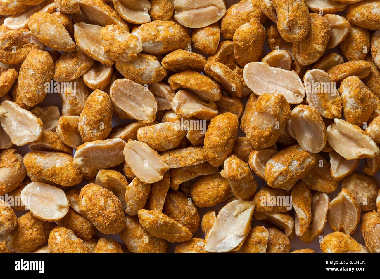 Dry Roasted Peanuts spread Stock Photo Alamy