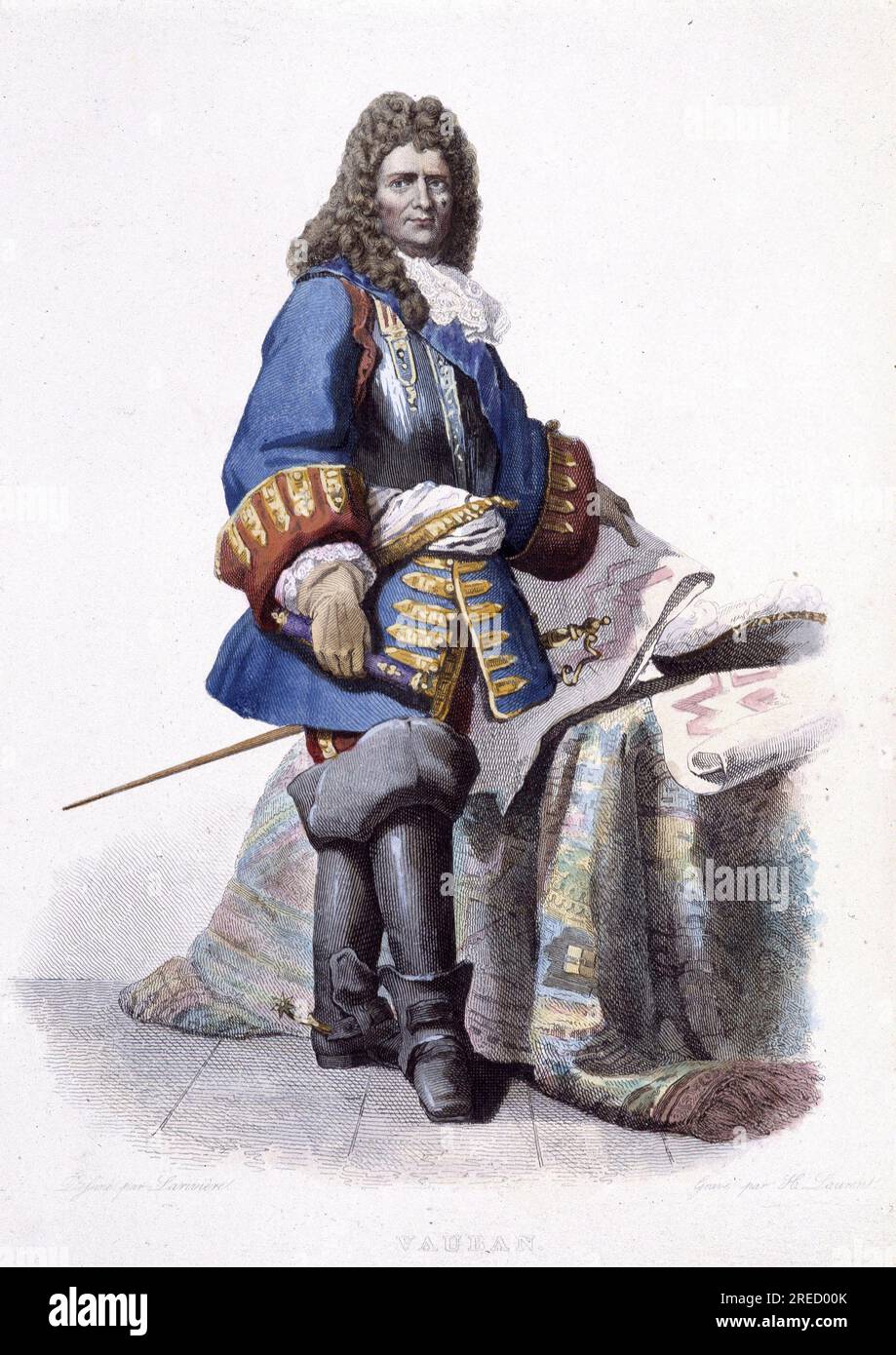 Portrait de Sebastien Le Prestre de Vauban, marechal de France et