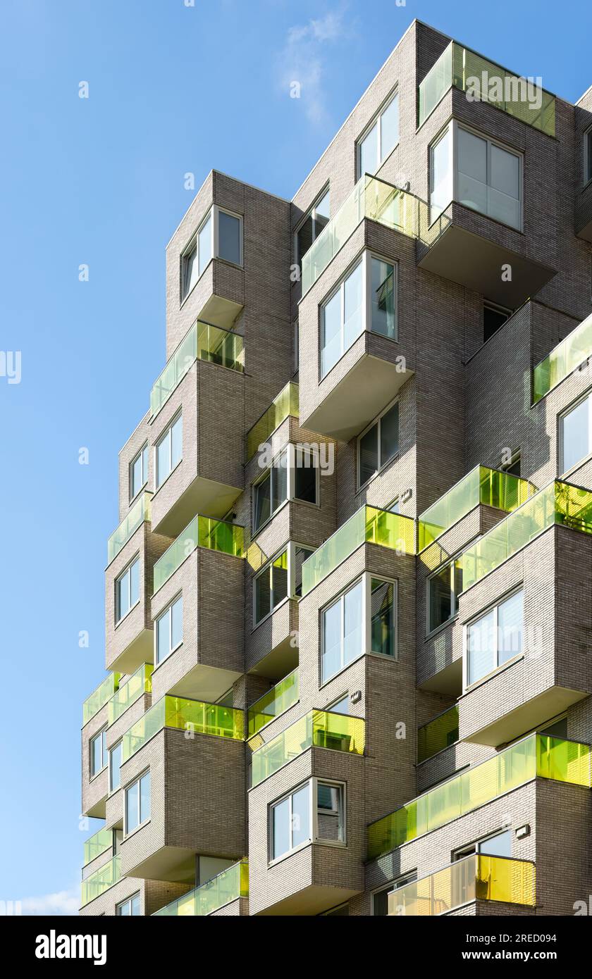 Amsterdam, Netherlands Summertime housing by SeARCH Stock Photo Alamy