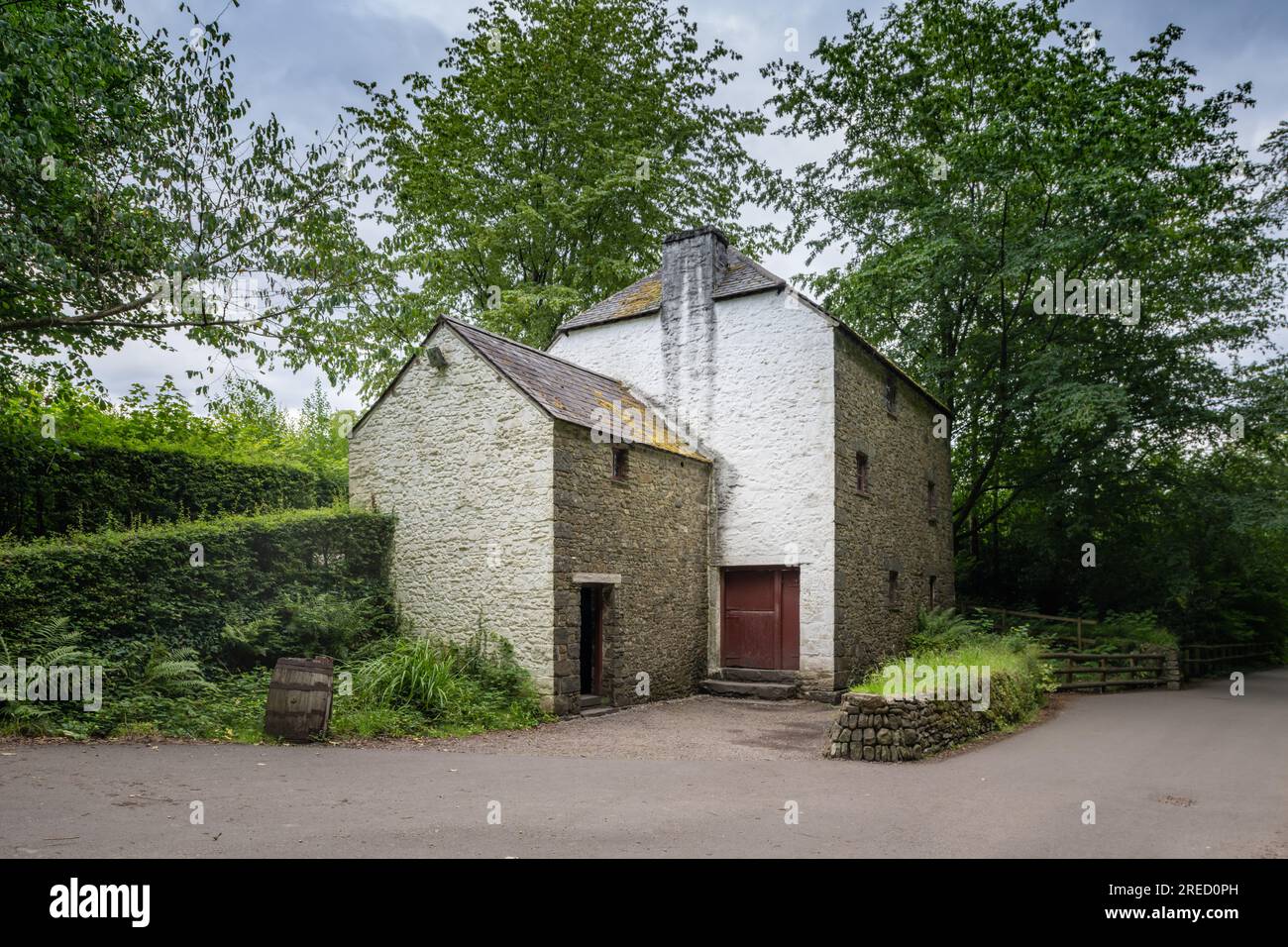 Rhaeadr Tannery, St. Fagans National Museum of History, Cardiff, Wales, UK Stock Photo