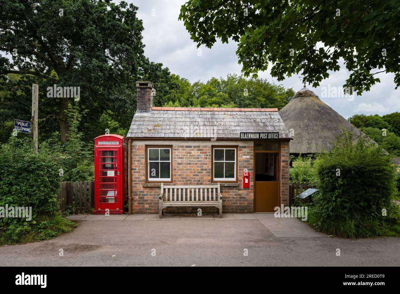 Post Office, St. Fagans National Museum of History, Cardiff, Wales, UK Stock Photo