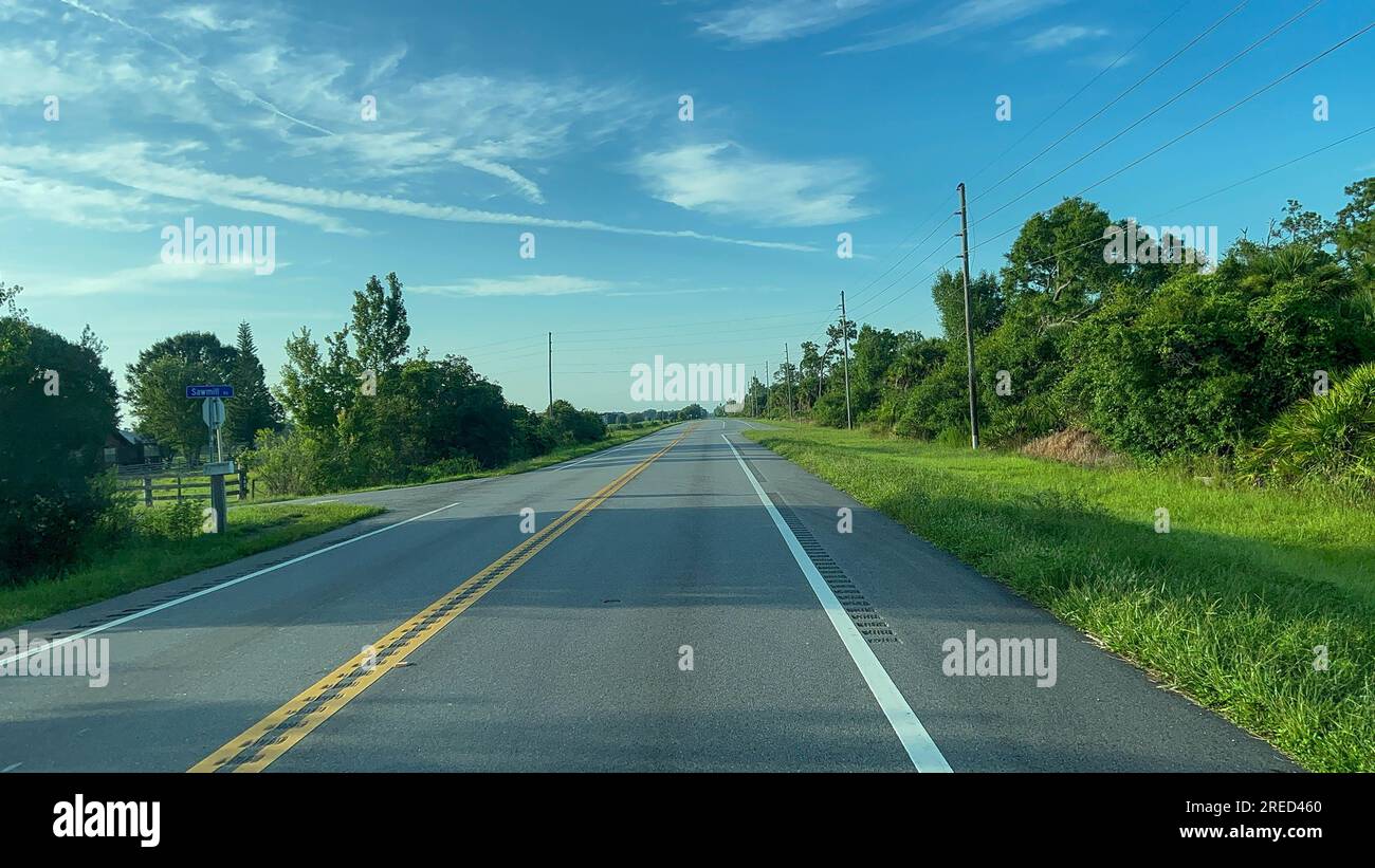 Florida countryside hi-res stock photography and images - Alamy