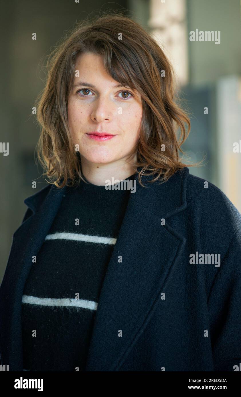 "Berlin DEU, 09.03.2022 Portraet Laura Cwiertnia, born in Bremen in 1987 as the daughter of an