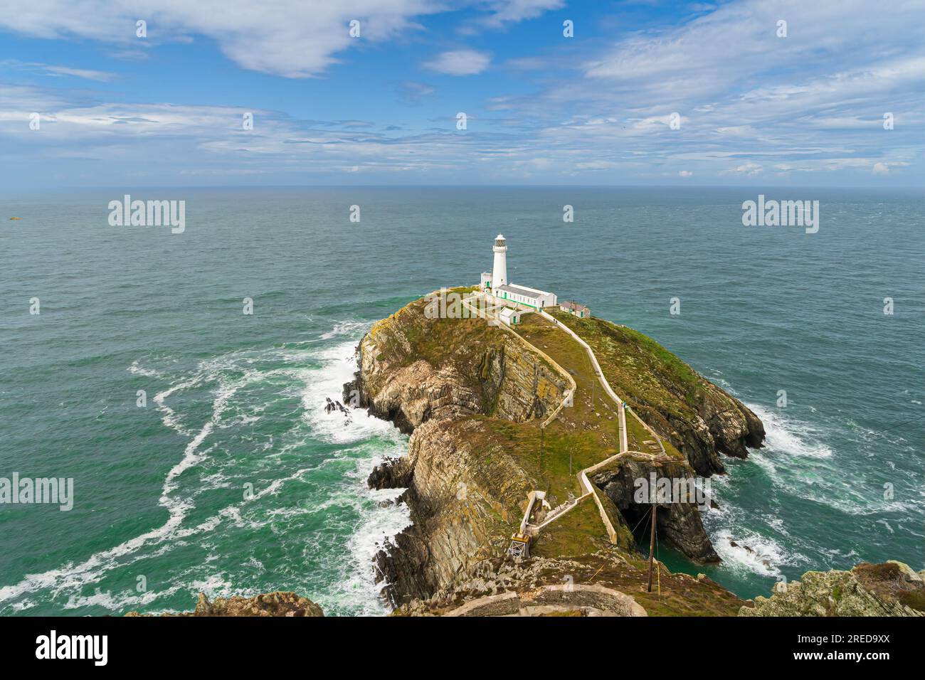 South Stack Lighthouse Stock Photo