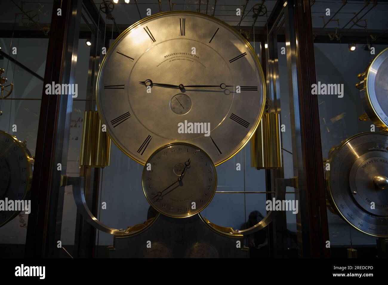 Jeans Olsen's World Clock in Copenhagen Stock Photo Alamy
