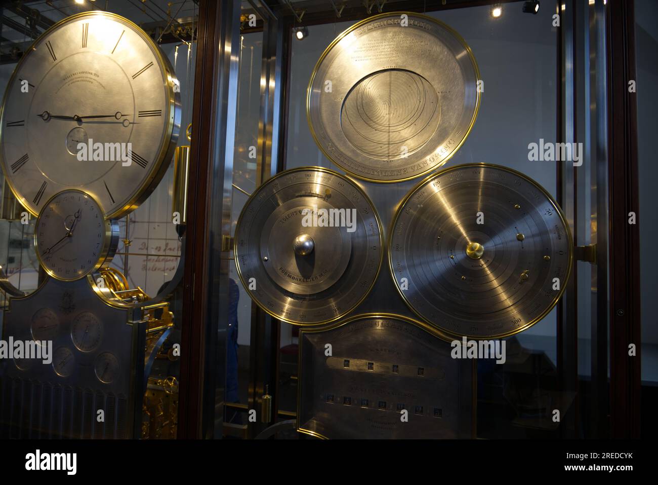 Jeans Olsen's World Clock in Copenhagen Stock Photo - Alamy