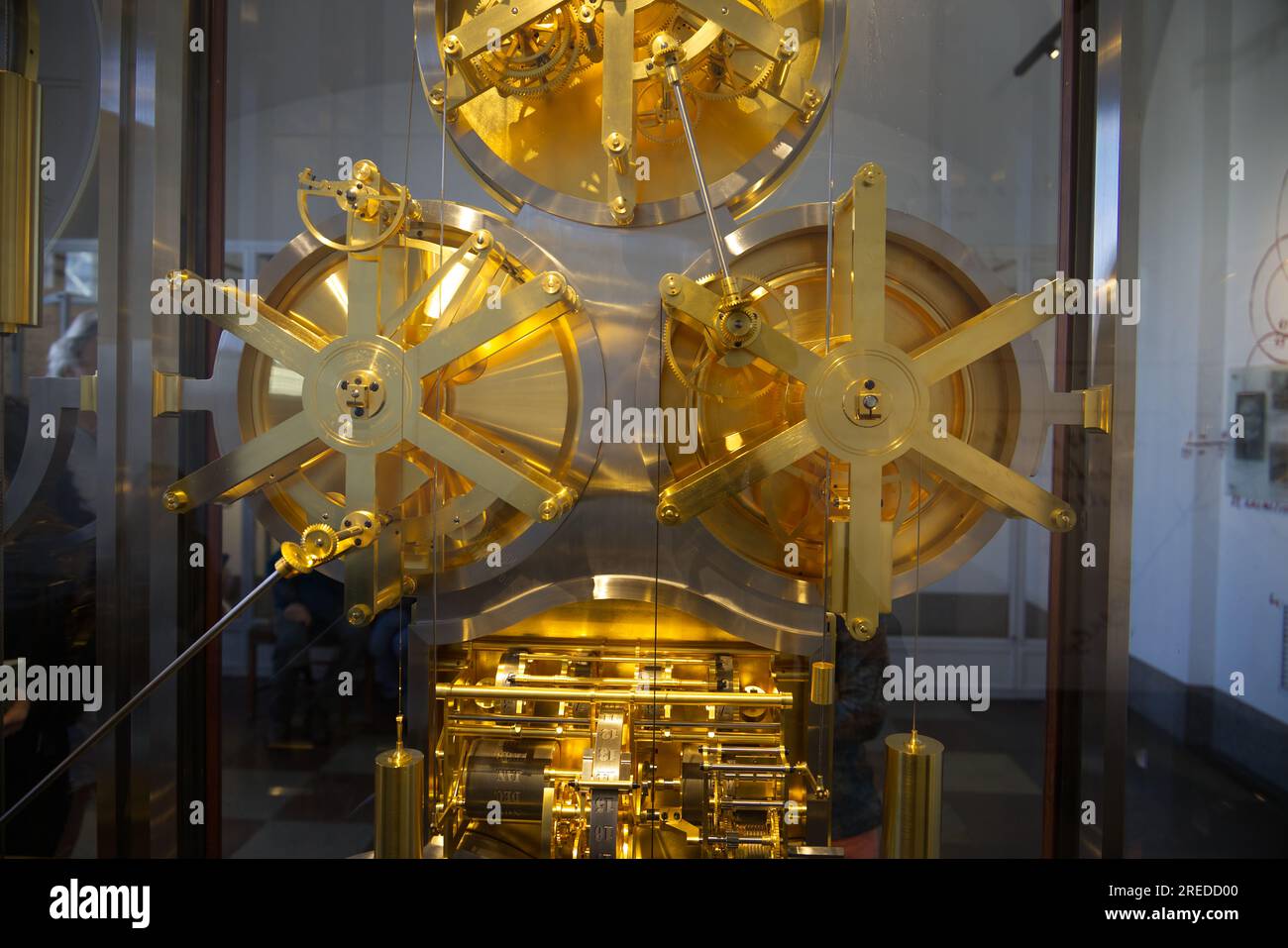 Jeans Olsen's World Clock in Copenhagen Stock Photo Alamy