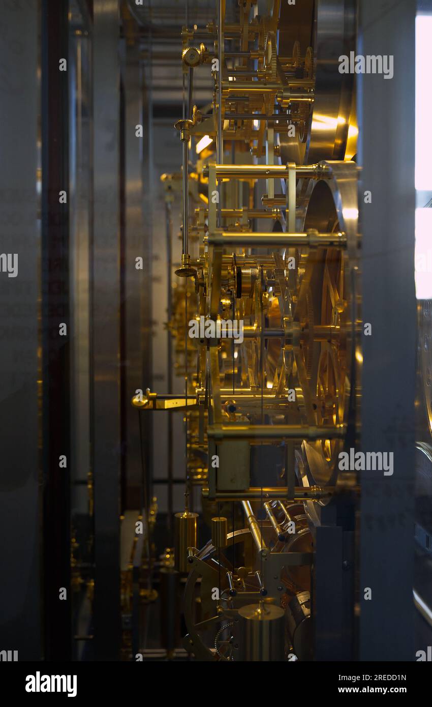 Jeans Olsen's World Clock in Copenhagen Stock Photo Alamy