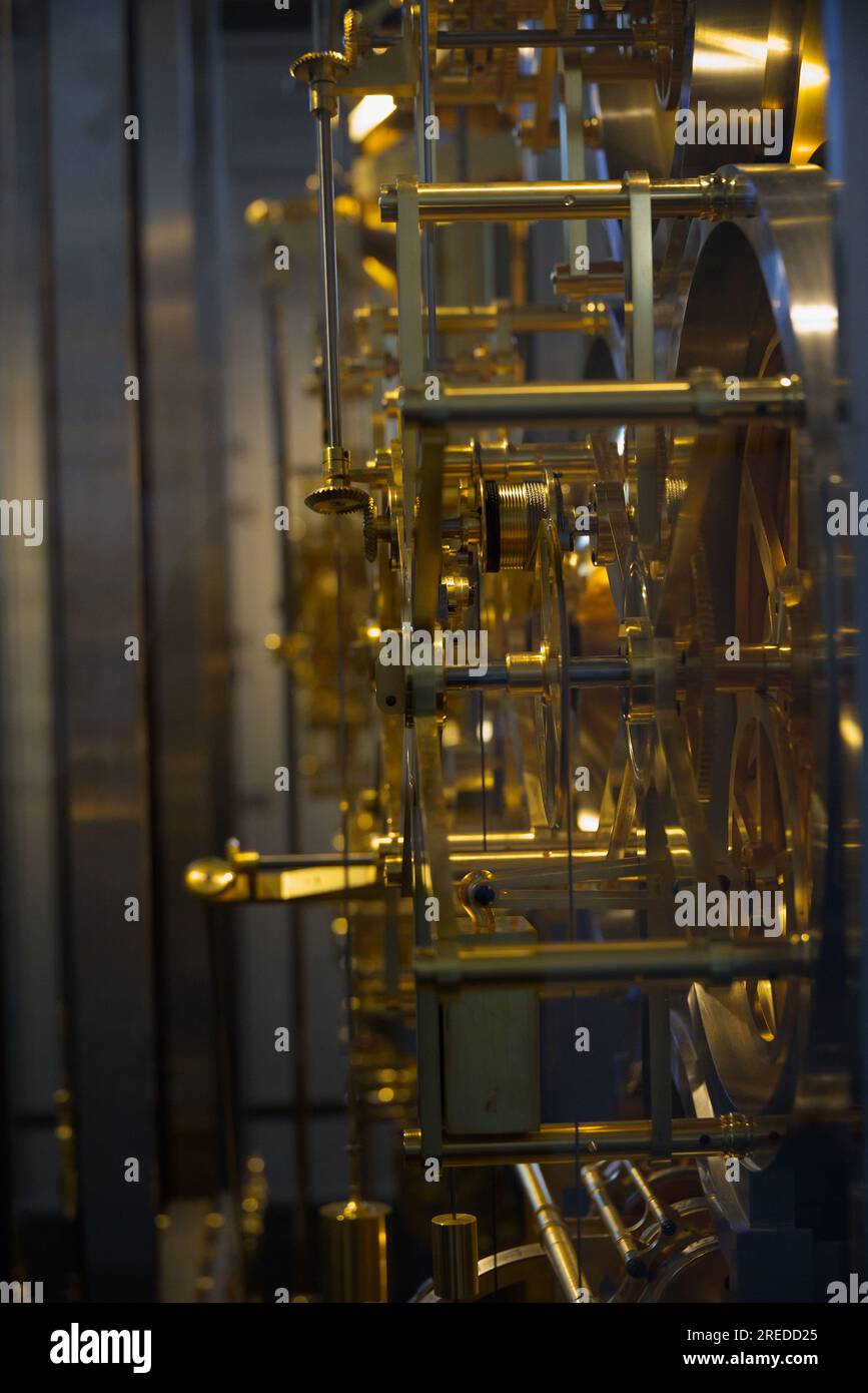 Jeans Olsen's World Clock in Copenhagen Stock Photo Alamy