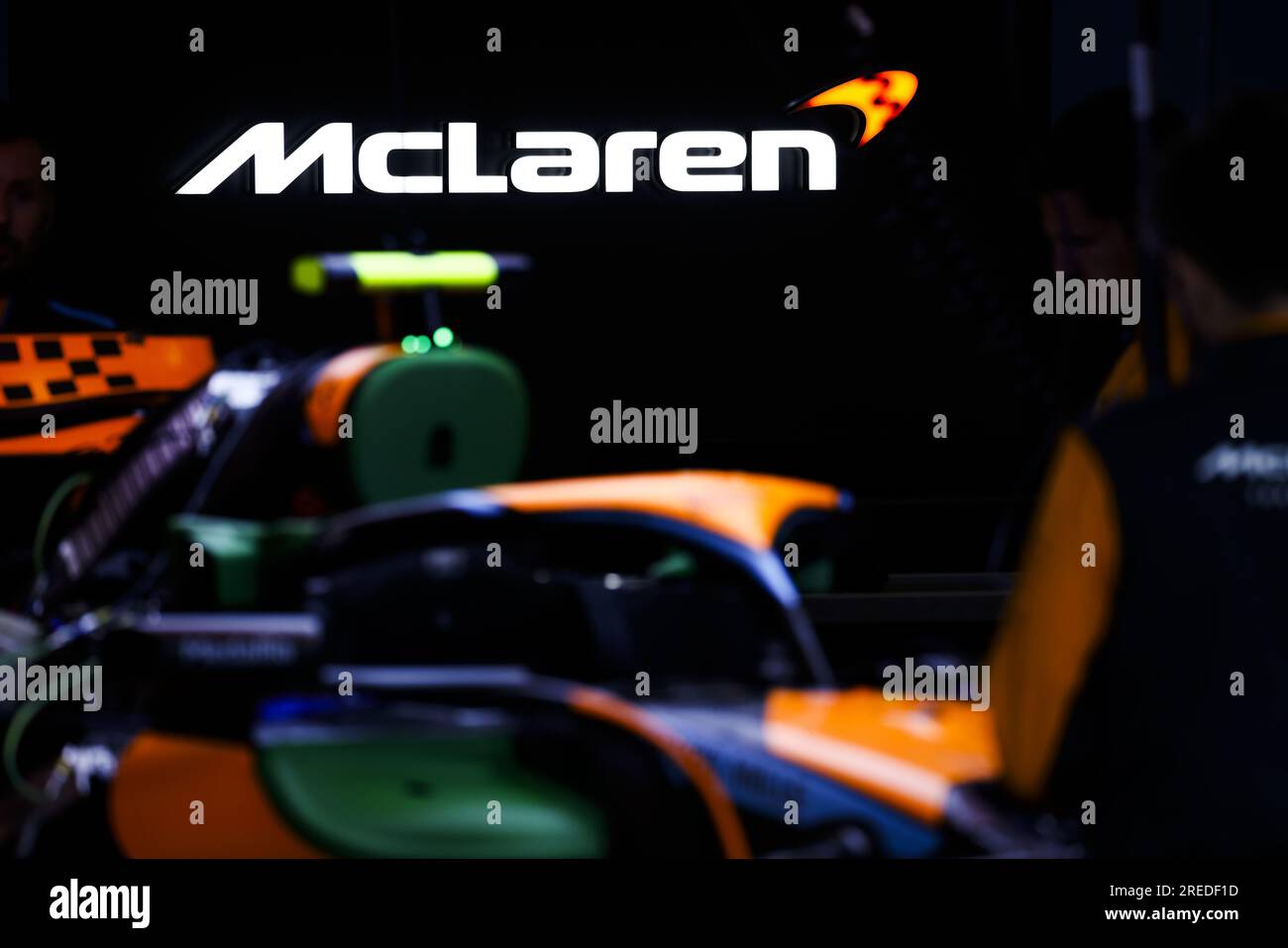 McLaren F1 Team, during the Formula 1 Rolex Belgian Grand Prix 2022 