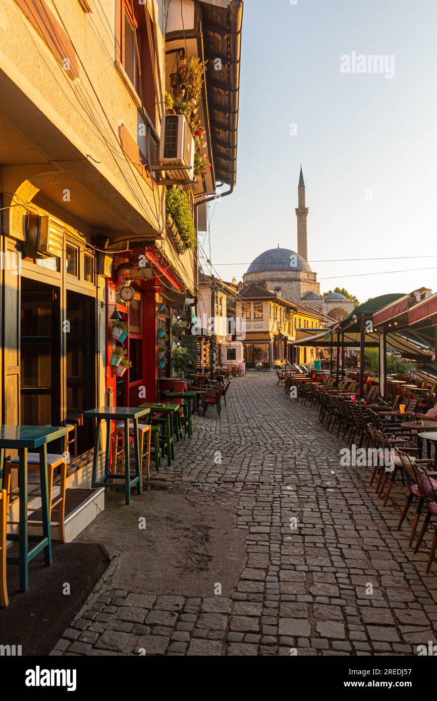 Alley In The Old Town In Prizren, Kosovo Stock Photo - Alamy